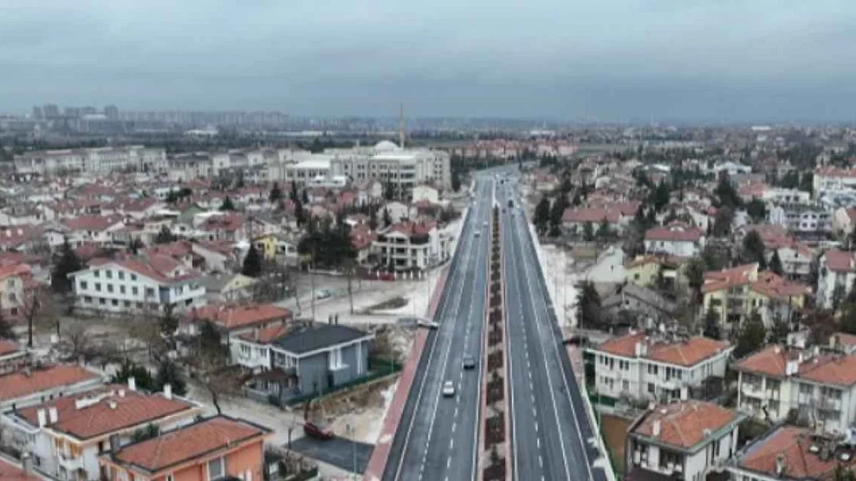 Konya'da Necmettin Erbakan Caddesi’nin bir etabı daha hizmete alındı