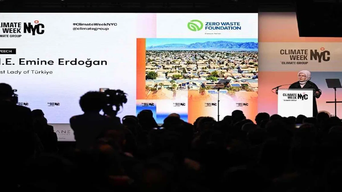 Emine Erdoğan: Sıfır Atık, iklim eyleminin güçlü araçlarından biri