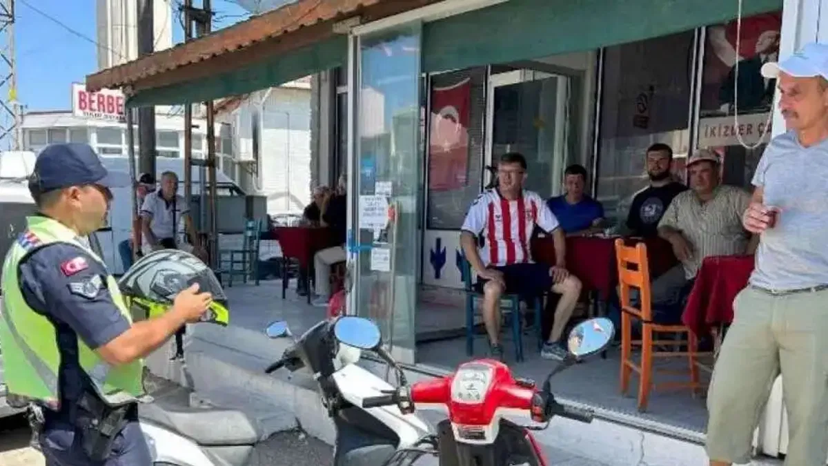 Edirne Jandarması'ndan motosiklet  sürücülerine uyarı!