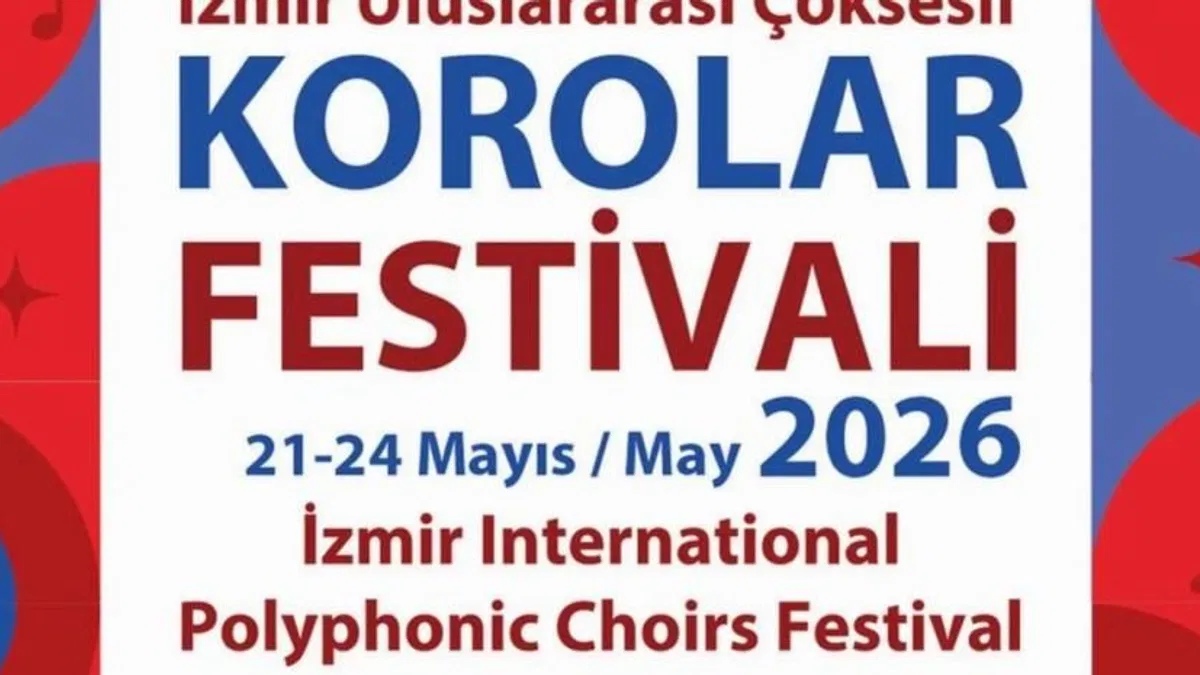 İzmir Uluslararası Çoksesli Korolar Festivali’nde geri sayım