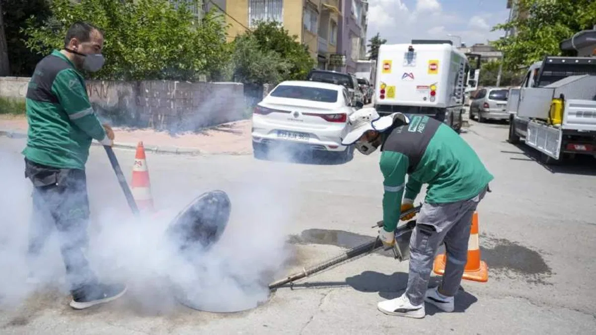 Mersin’de kurban kesim alanlarında hijyen çalışması
