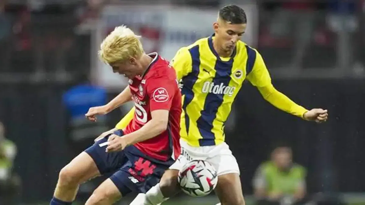 Lille 2-1 Fenerbahçe (Maç Sonucu) Fener Turu Kadıköy'e bıraktı!