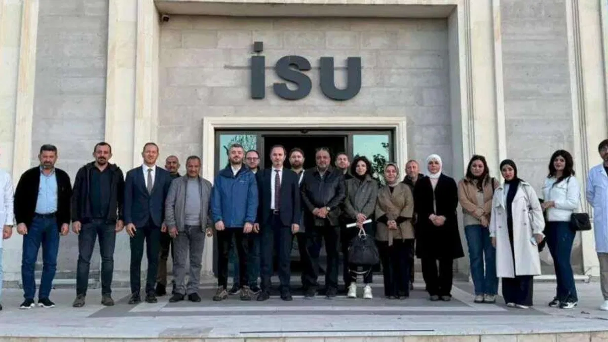 İSU, Iraklı teknik heyeti Kocaeli’de ağırladı