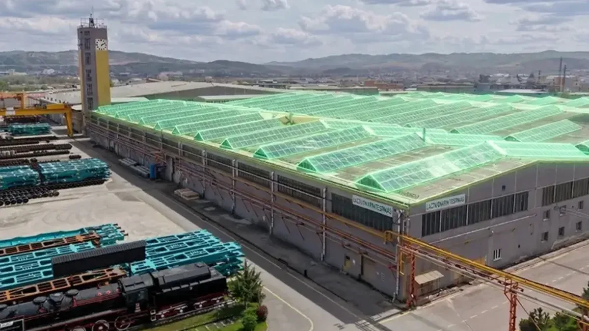 Stratejik vagonlar güneş enerjisiyle üretilecek