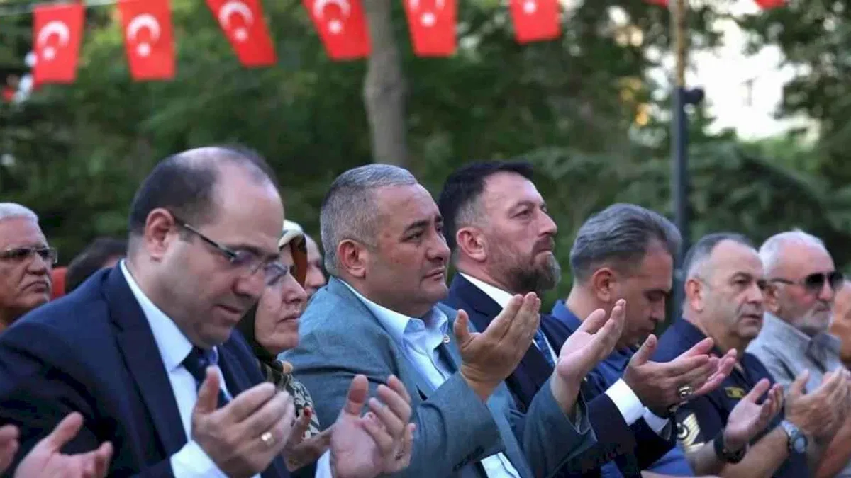Ankara Keçiören’de 15 Temmuz Şehitleri anıldı