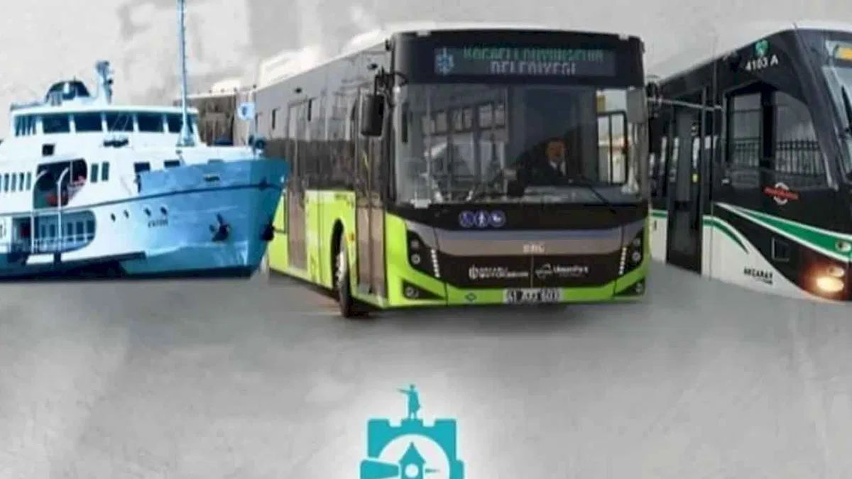 Kocaeli'de bayram boyunca ulaşım ücretsiz