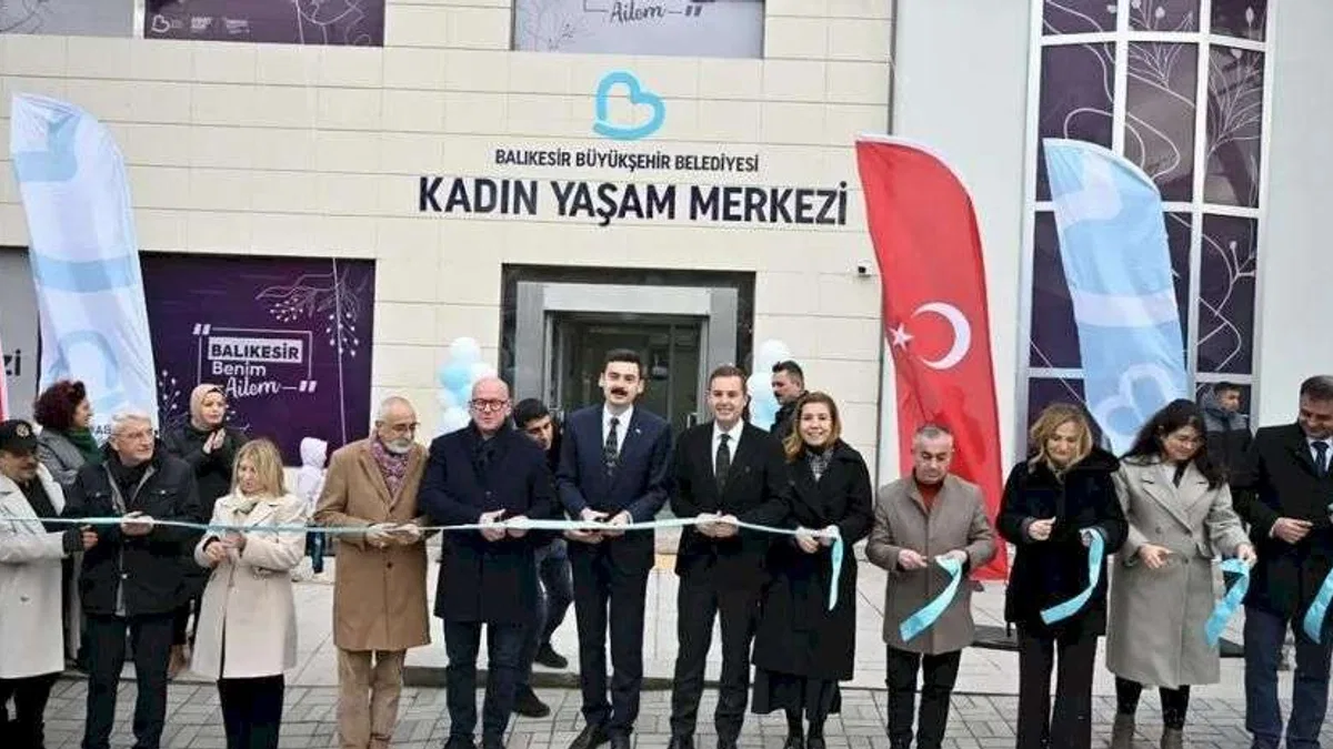 Manyas Kadın Yaşam Merkezi hizmete açıldı