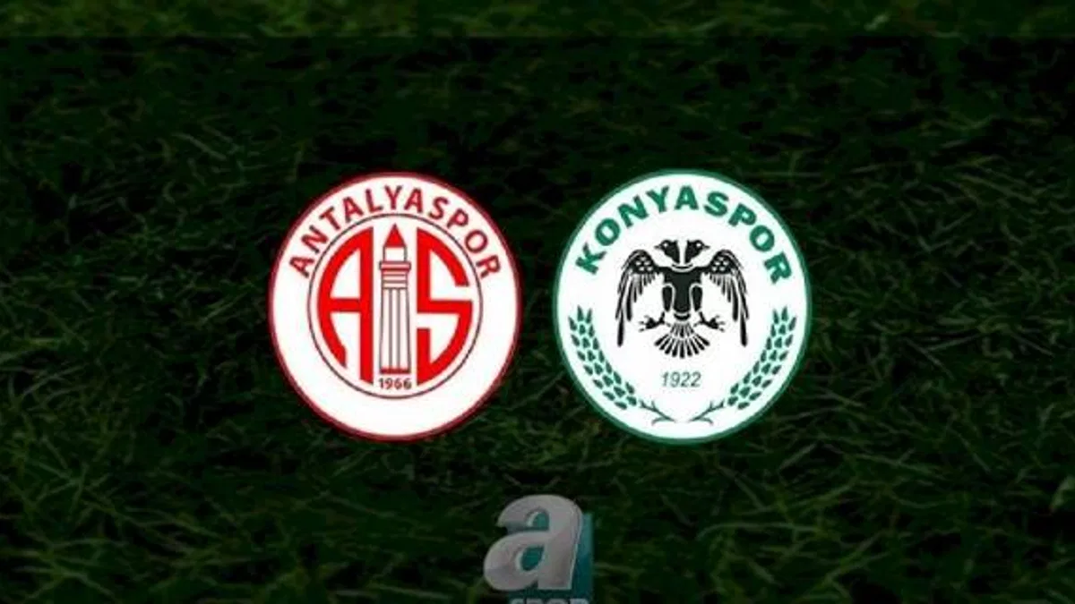 Antalyaspor Konyaspor maçı CANLI İZLE (Antalyaspor-Konyaspor canlı anlatım)