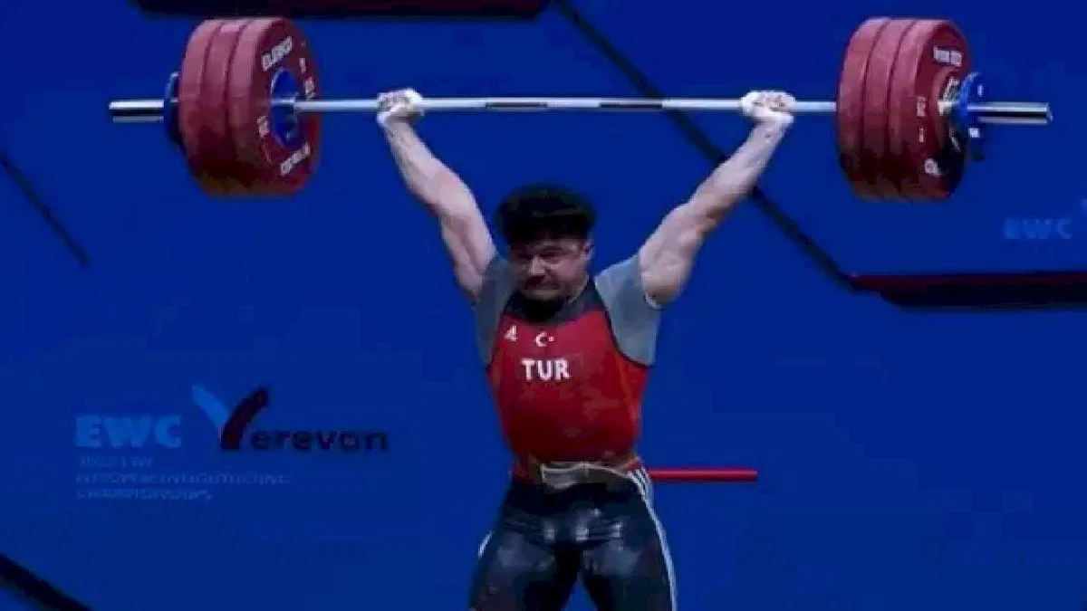 Milli halterci Batuhan Yüksel, Avrupa İkincisi Oldu