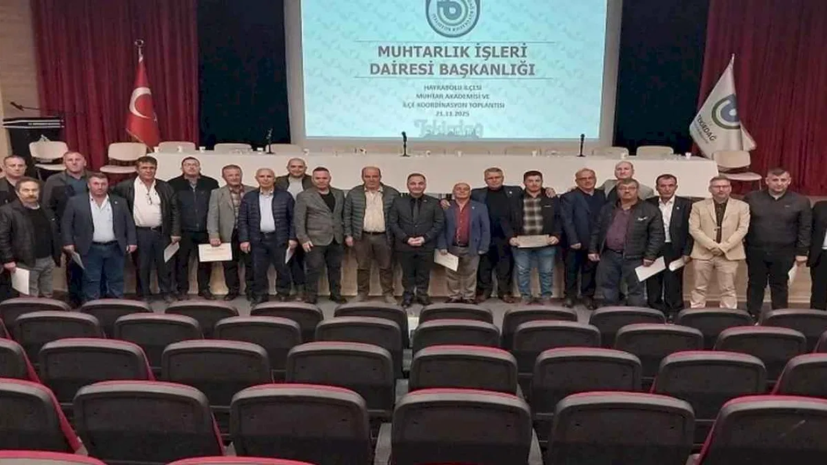 Muhtarlar akademide buluştu