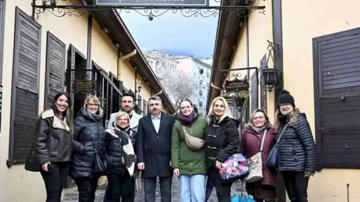 Oktay Yılmaz’dan Bursa'nın Sanat Köprüsüne ziyaret