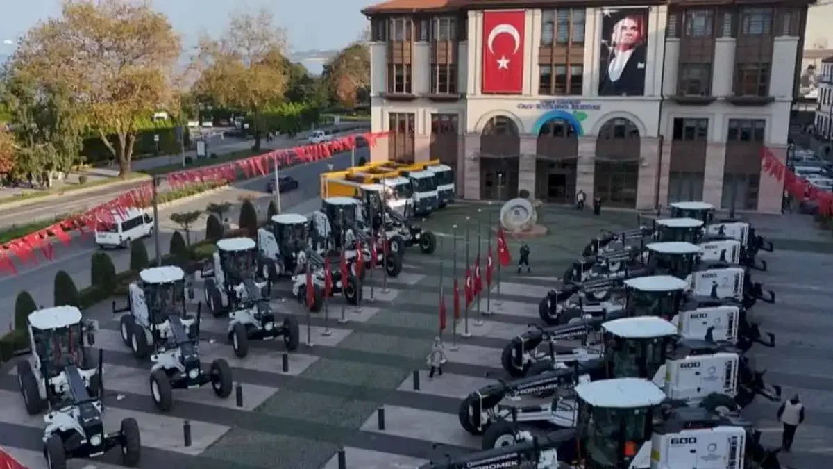 Ordu Büyükşehir'in araç filosu her geçen gün genişliyor