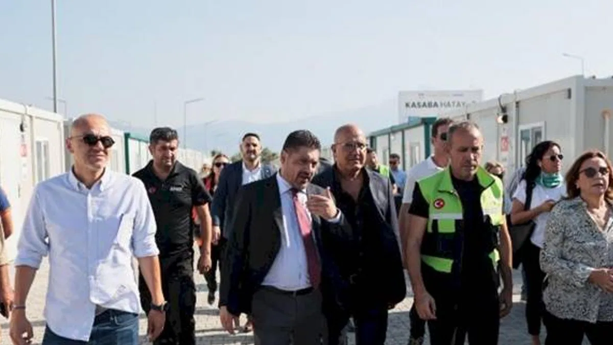 Afet bölgesi için örnek dayanışma