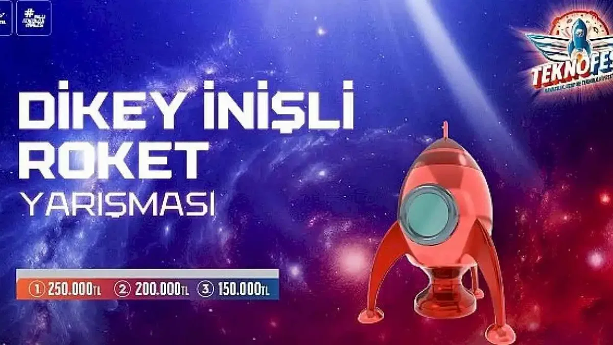 TEKNOFEST Dikey İnişli Roket Yarışması Final Heyecanı Başladı