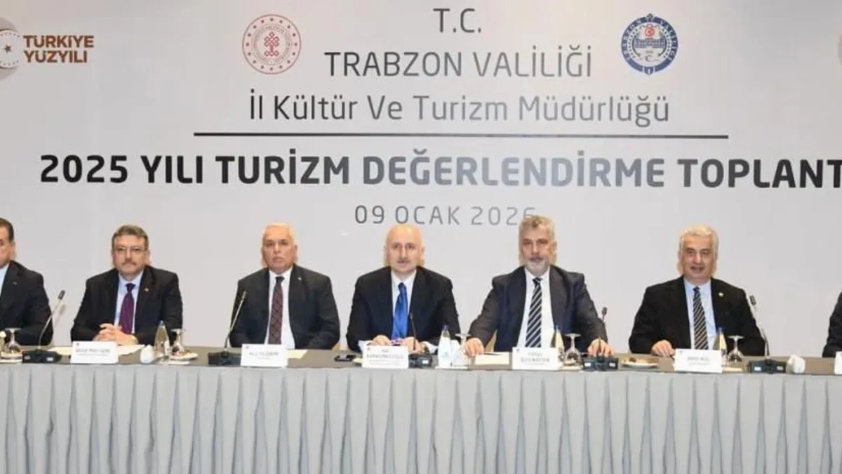 Trabzon’da turizm hedefleri masaya yatırıldı
