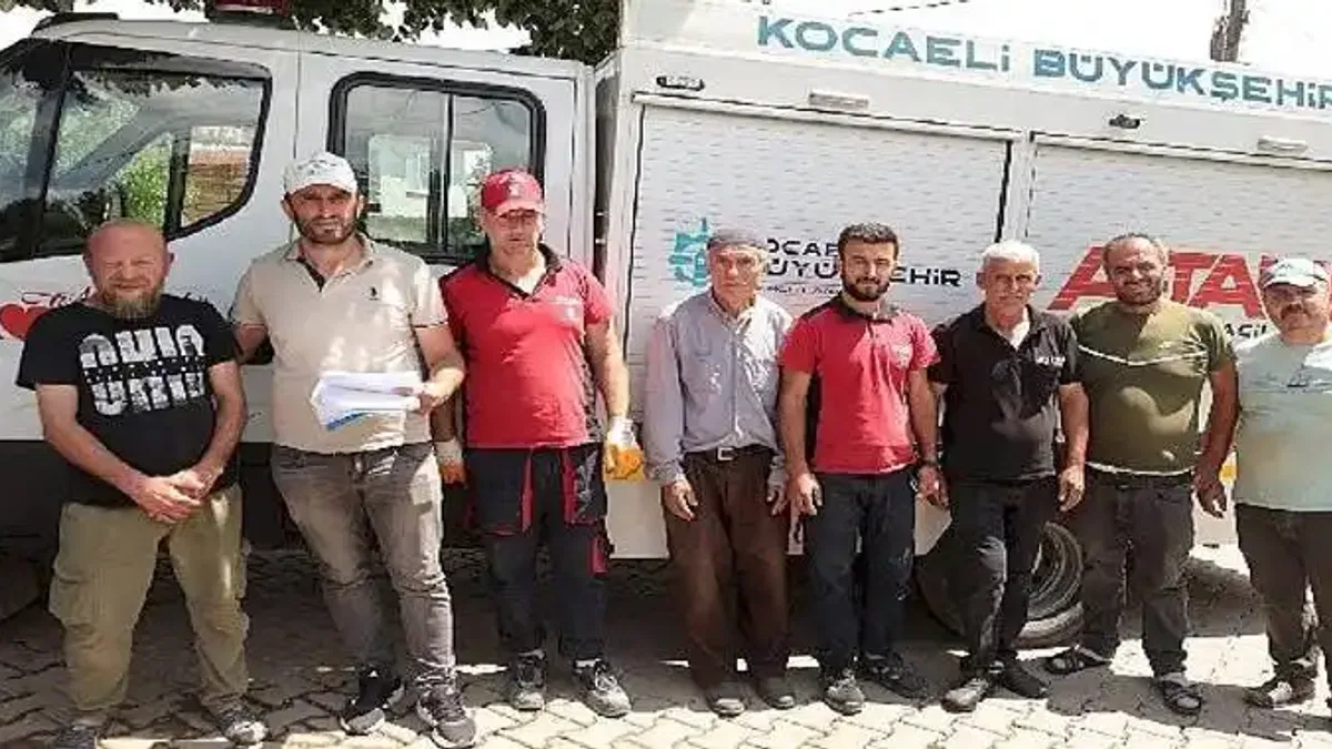 Selden tarlaları zarar gören çiftçilere destek