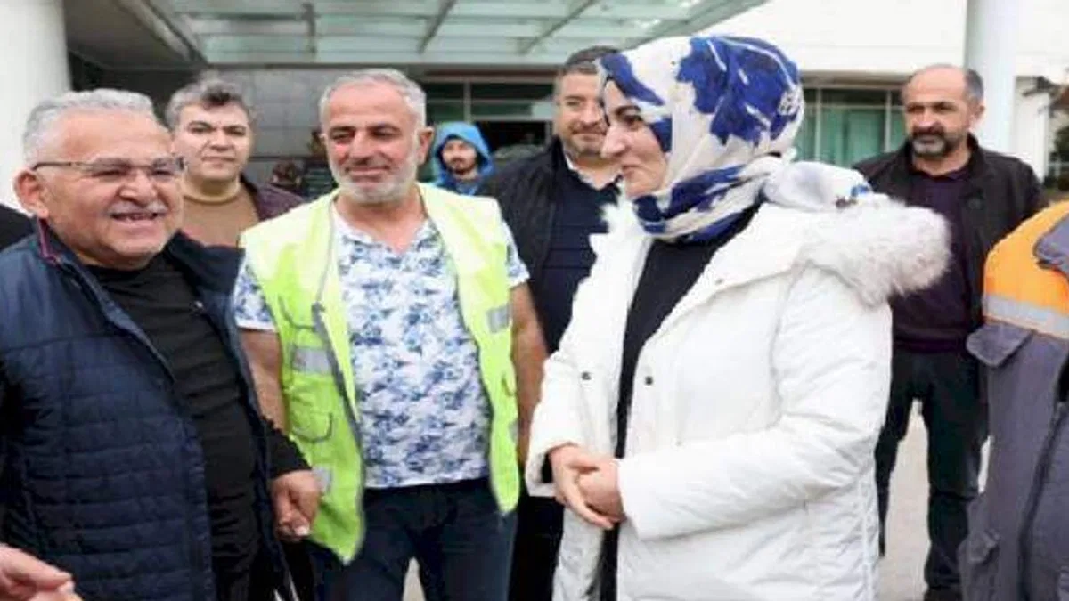 Kahramanmaraş'a Kayseri morali
