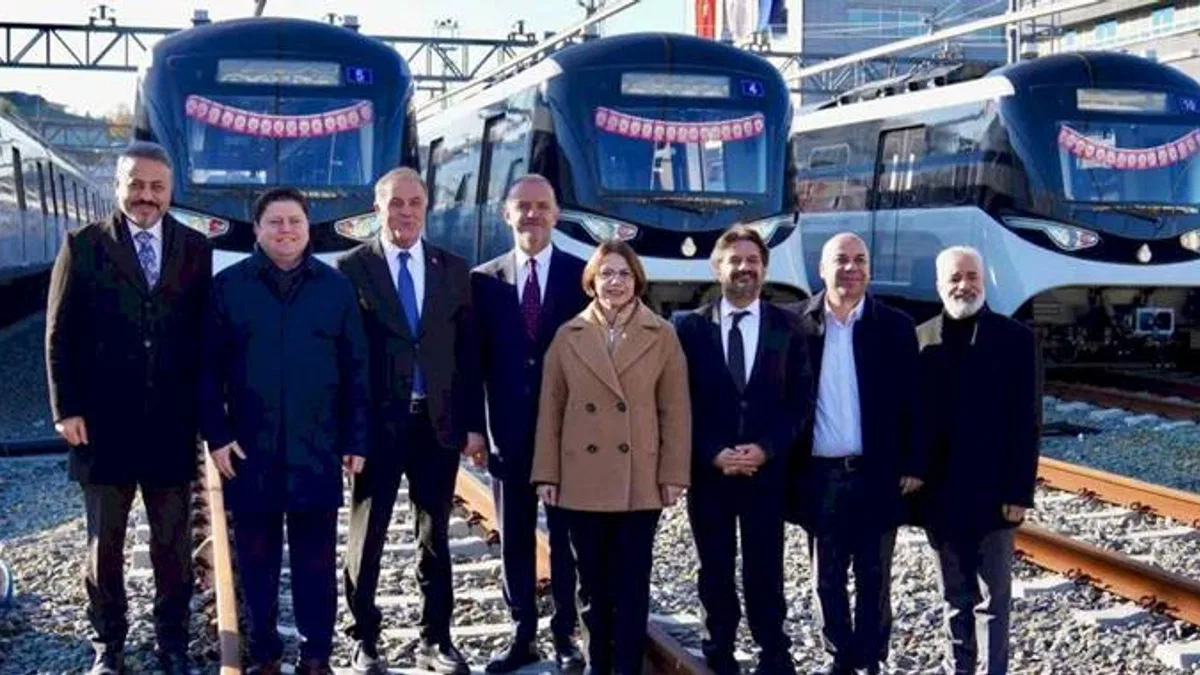 İstanbul Yeni Metro Araçlarına Kavuşmaya Hazır