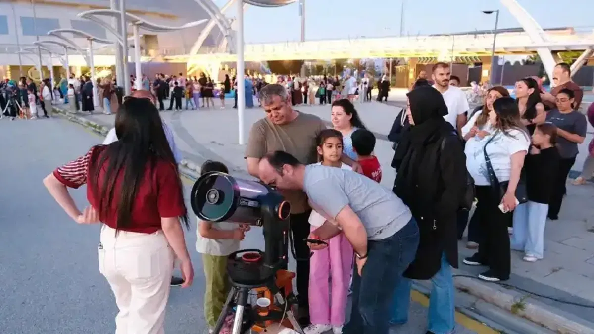 Konya Bilim Merkezi’nde gökyüzü gözlem etkinliği