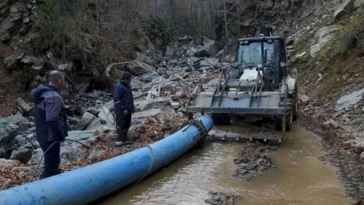 Balıkesir Edremit'te 20 yıllık su sorunu çözüldü