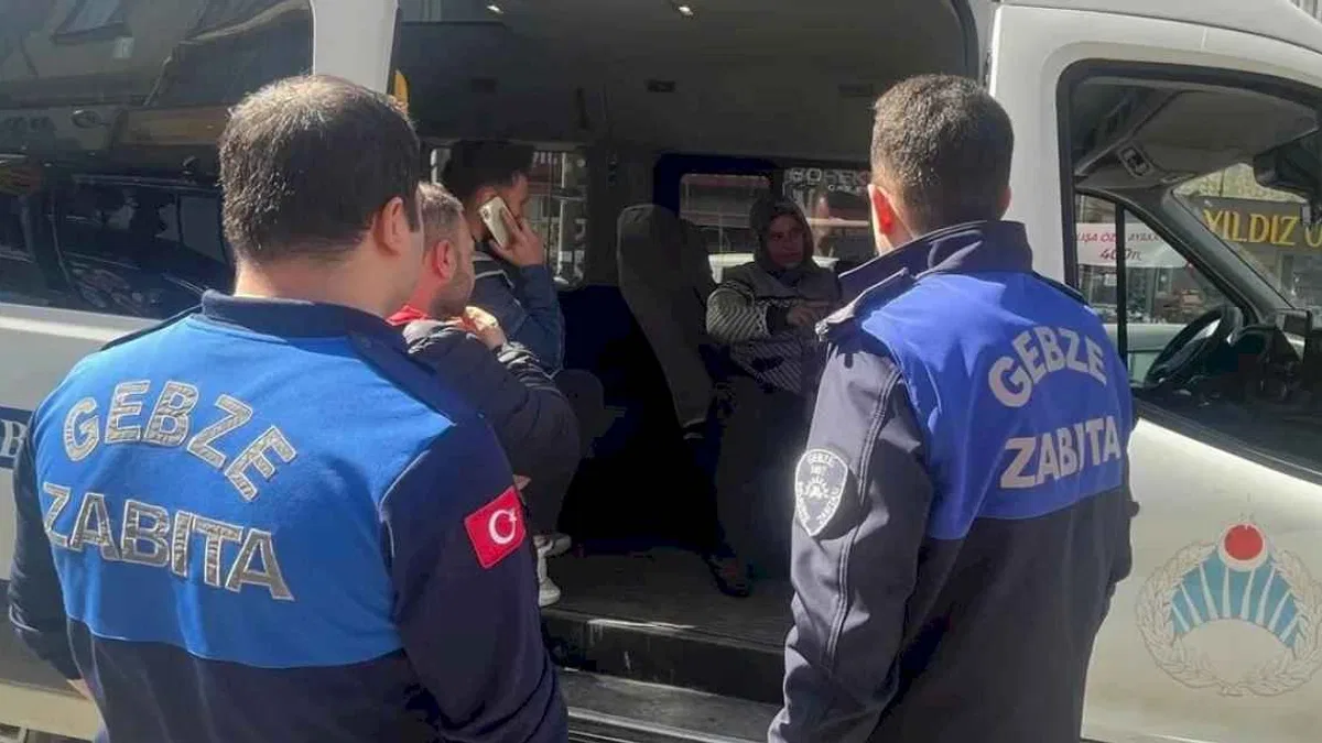 Kocaeli Gebze zabıtası dilencilere izin vermiyor