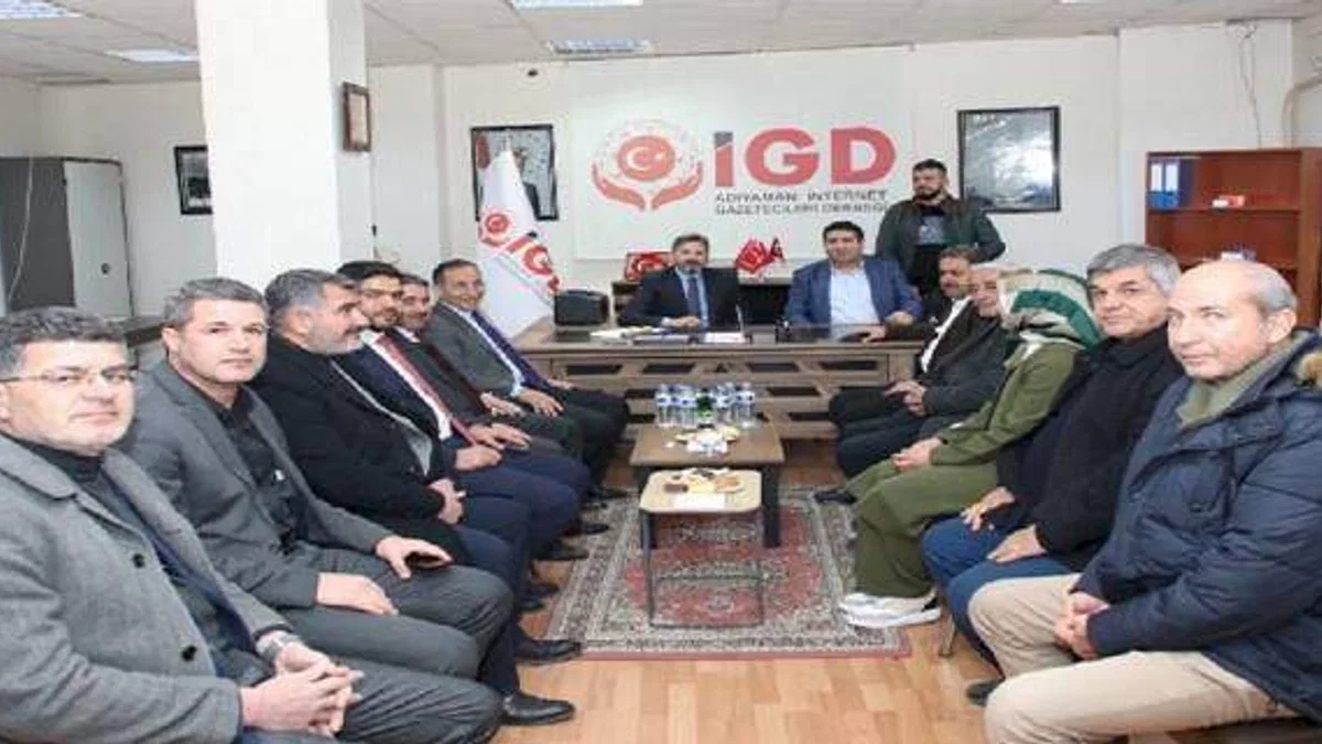 Adıyaman'da AK Partili vekillerden İGC’ye ziyaret
