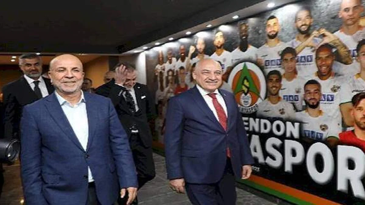 TFF Başkanı Mehmet Büyükekşi'den Alanyaspor'a Ziyaret