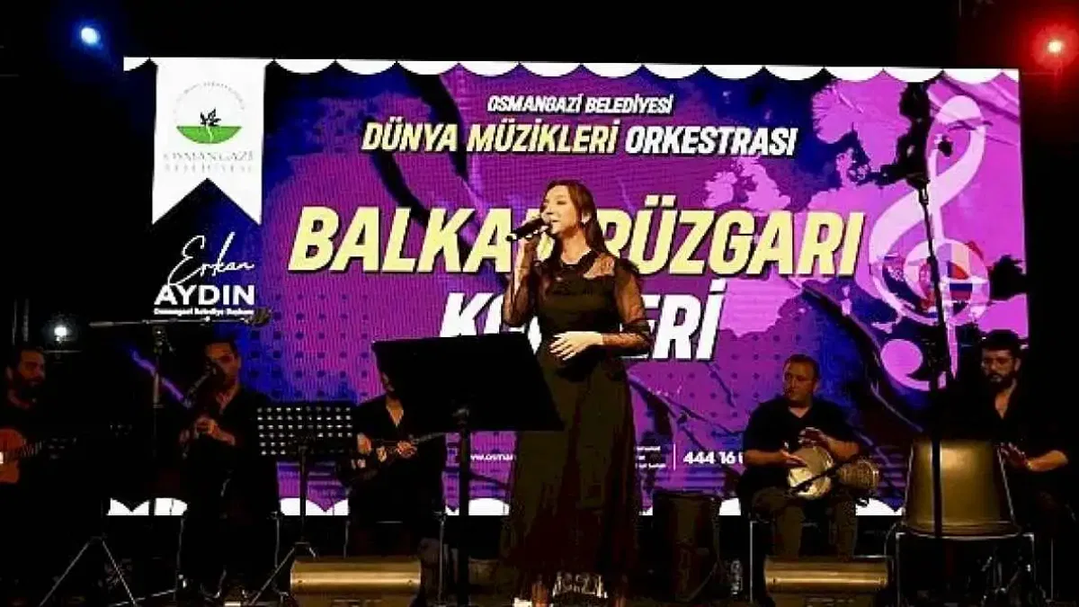 Osmangazi'de Balkan rüzgarı esti