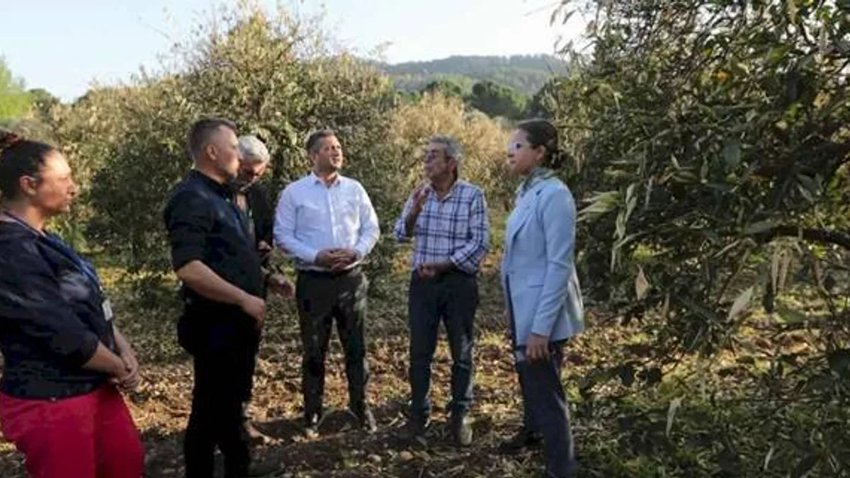 Muğla’da dondan etkilenen üreticilerine gübre dağıtıldı