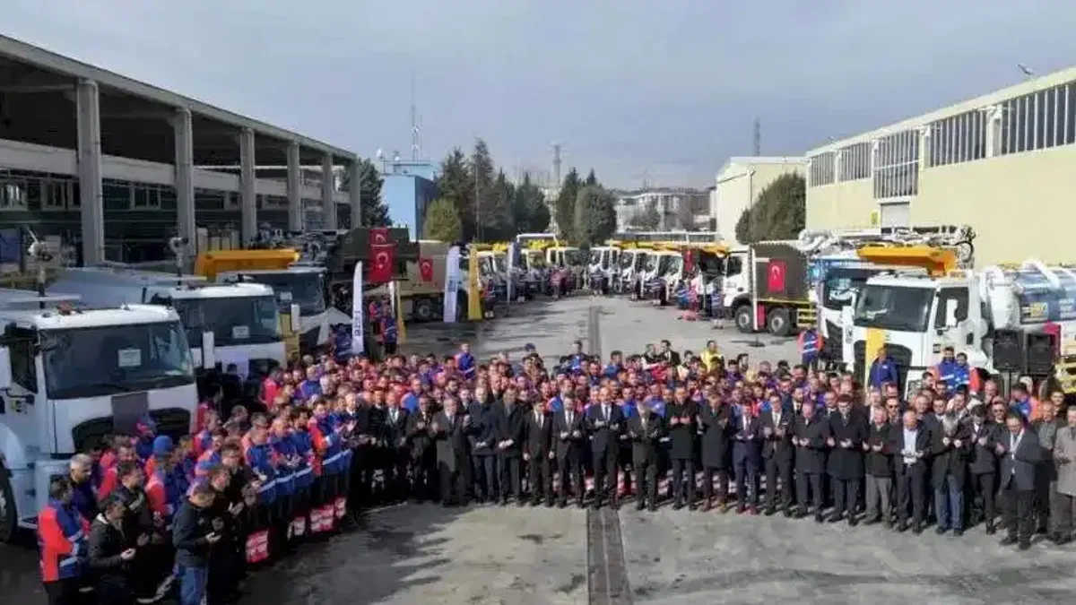 Konya KOSKİ'nin filosuna 19 yeni araç takviyesi