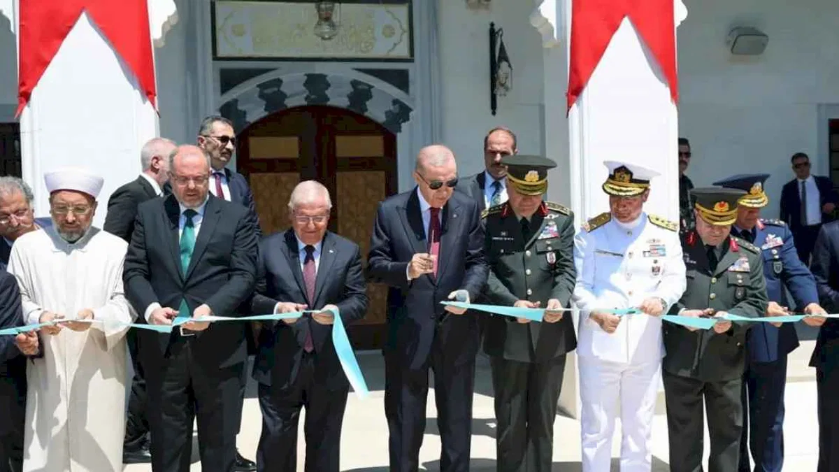 Cumhurbaşkanı Erdoğan, MSÜ’de 6 yeni caminin açılışını yaptı