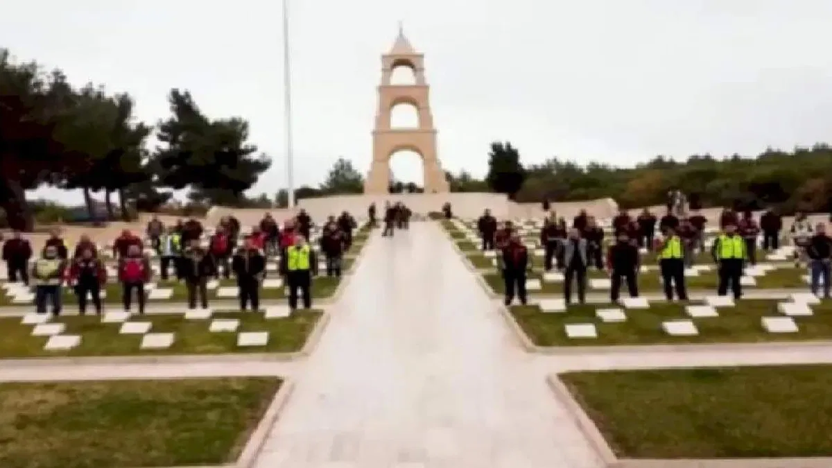 Motosiklet tutkunları Çanakkale ruhuyla buluştu