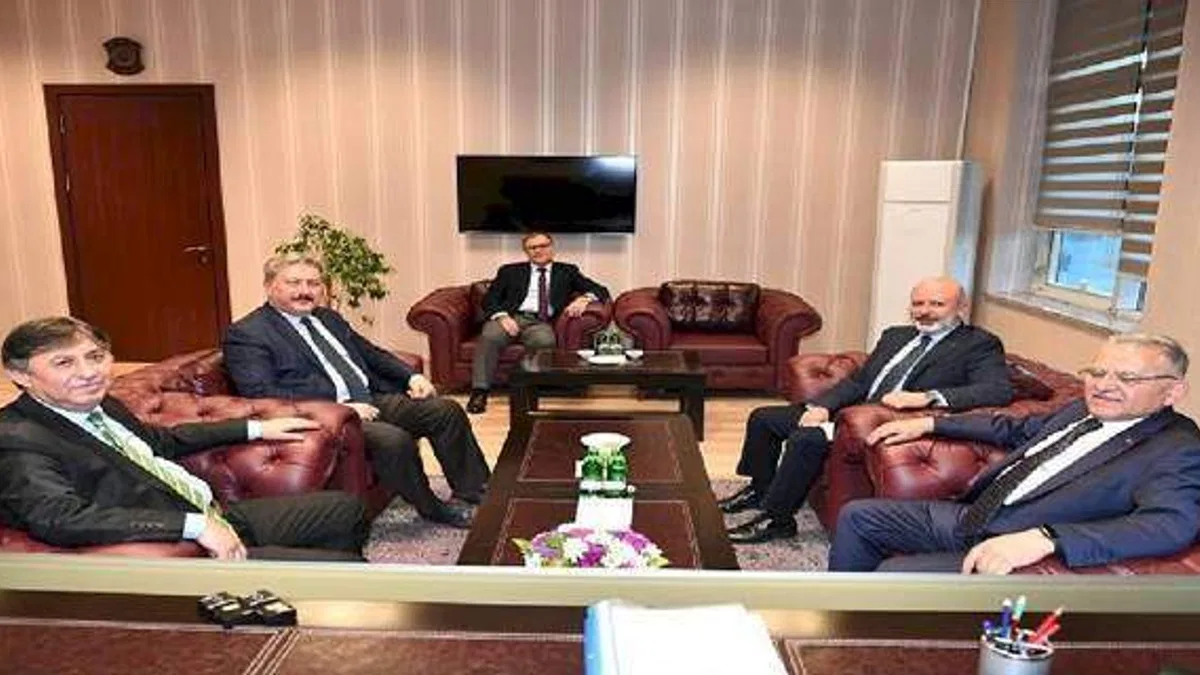 Kayserili başkanlardan 'yargı' ziyareti