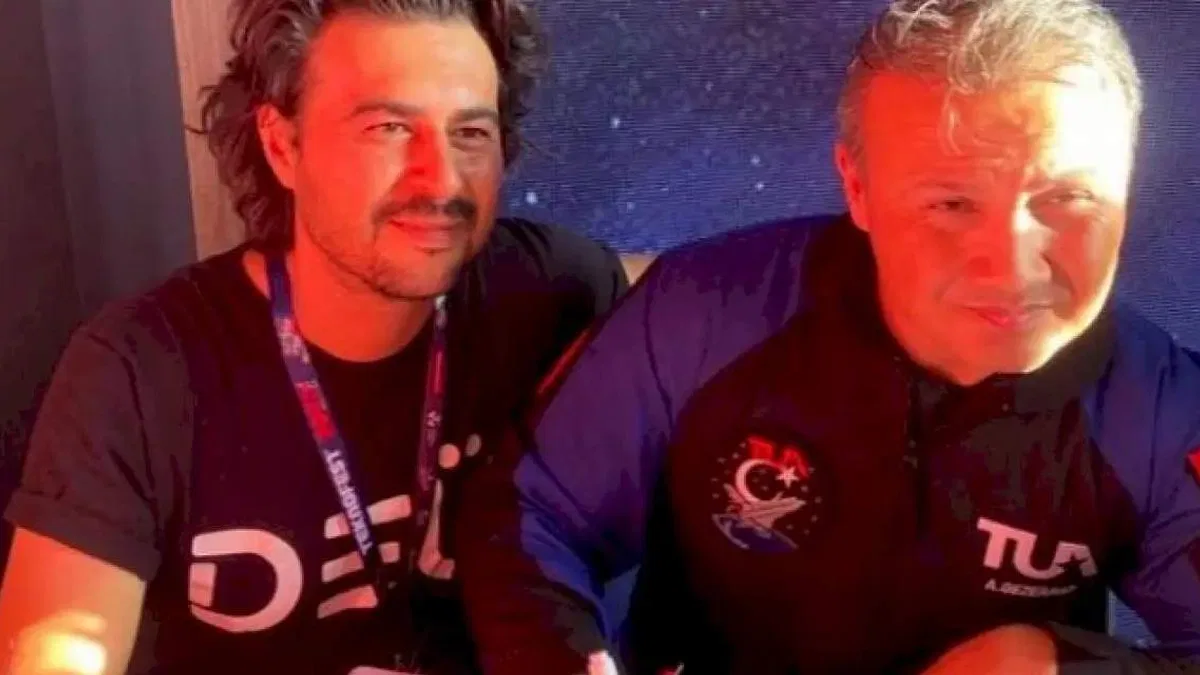 Türkiye'nin ilk uzay yolcusundan Dokuz Eylül'e selam
