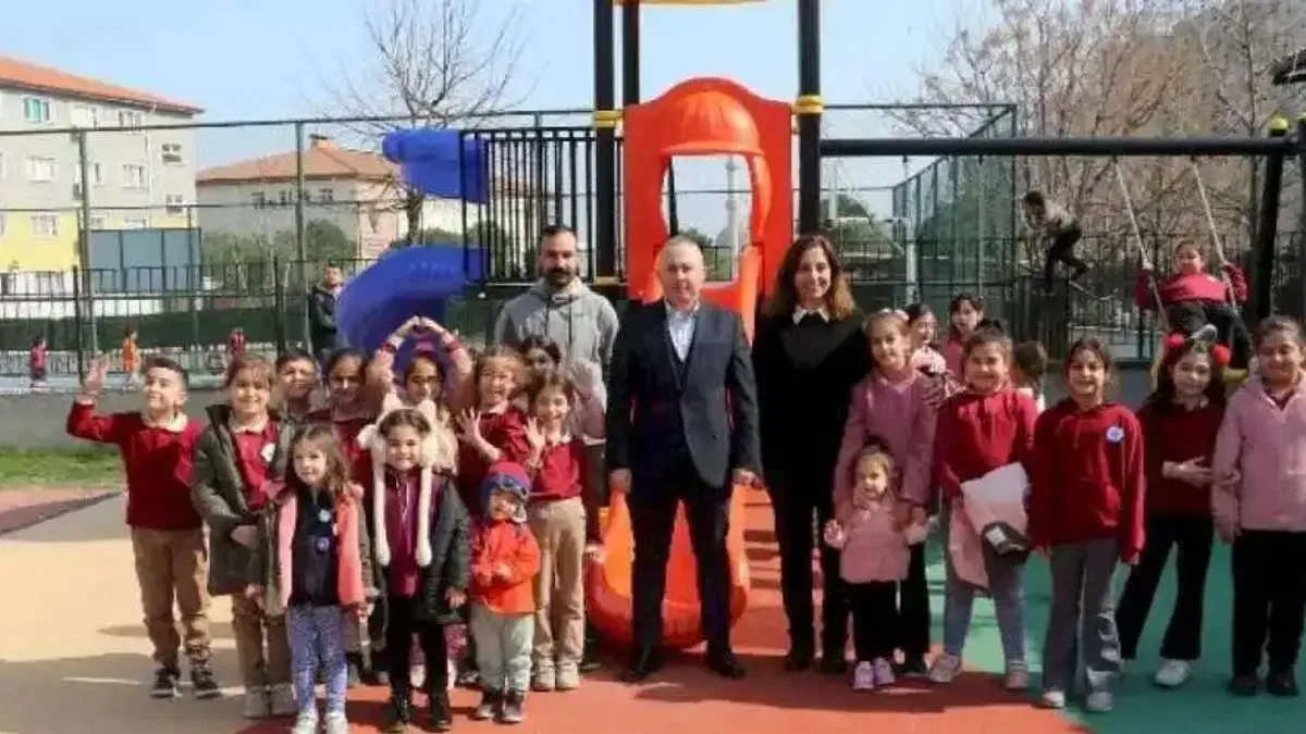 Manisa'da çocuklara güvenli oyun alanı oluşturuluyor