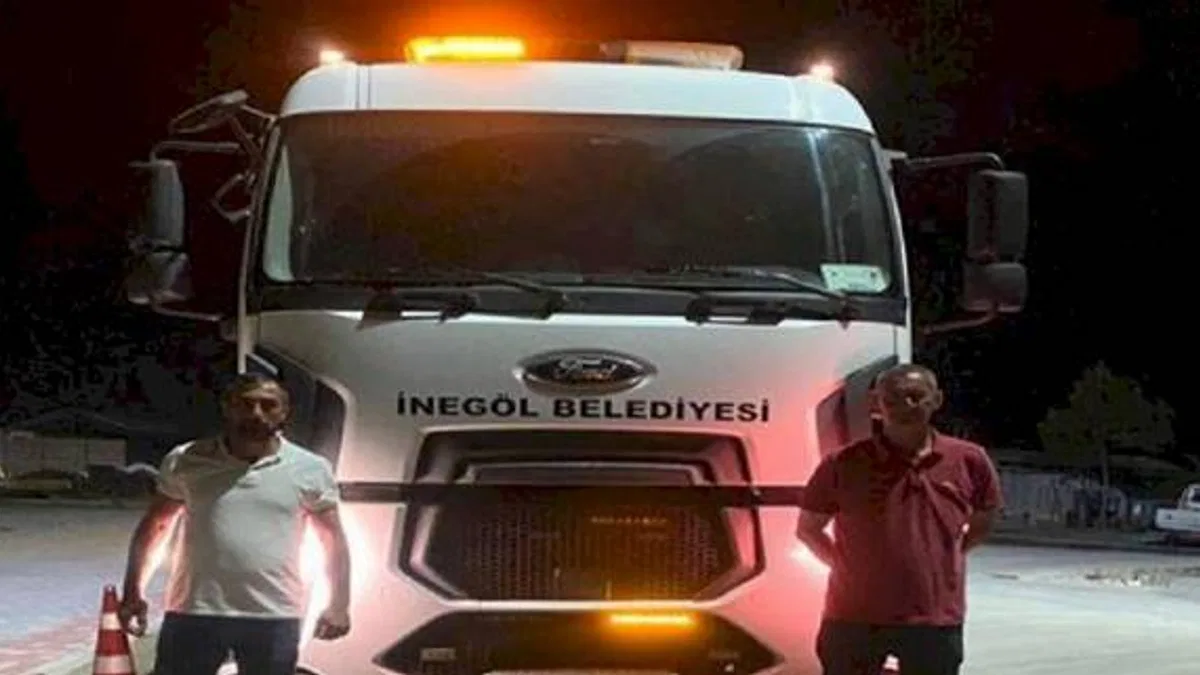 Çanakkale'deki yangına İnegöl takviyesi