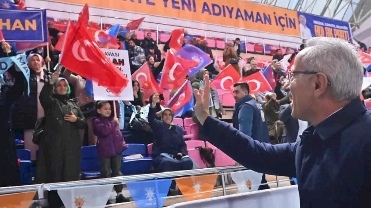 Adıyaman’da AK Parti 8. Olağan Kongresi yapıldı