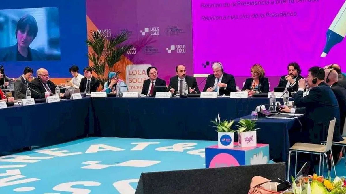 Konya Büyükşehir Belediye Başkanı Altay, UCLG Toplantısı’na katıldı