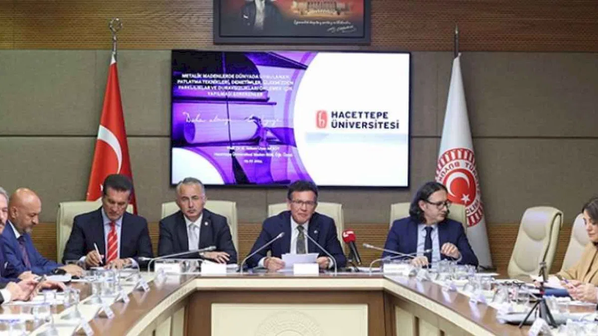 İliç Maden Kazasını Araştırma Komisyonu TBMM'de akademisyenleri dinledi