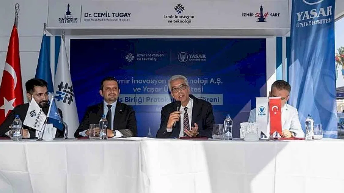 İzmir'in inovasyon ve teknoloji merkezi hedefine protokollü katkı