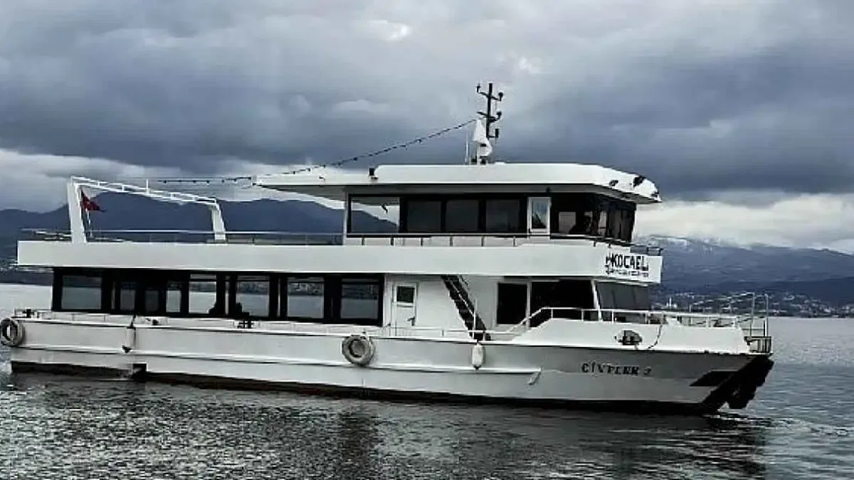 Kocaeli'de deniz ulaşımına yeni yolcu motoru