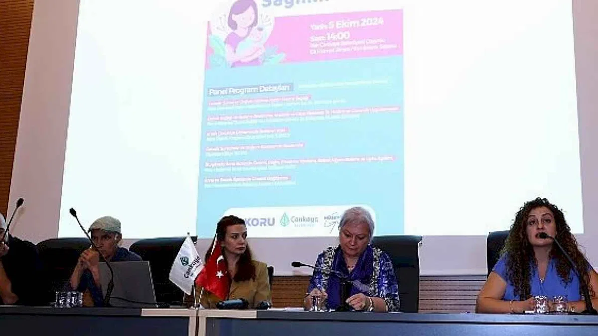 Çankaya'dan Sağlıklı Anne-Bebek Yolculuğu Paneli
