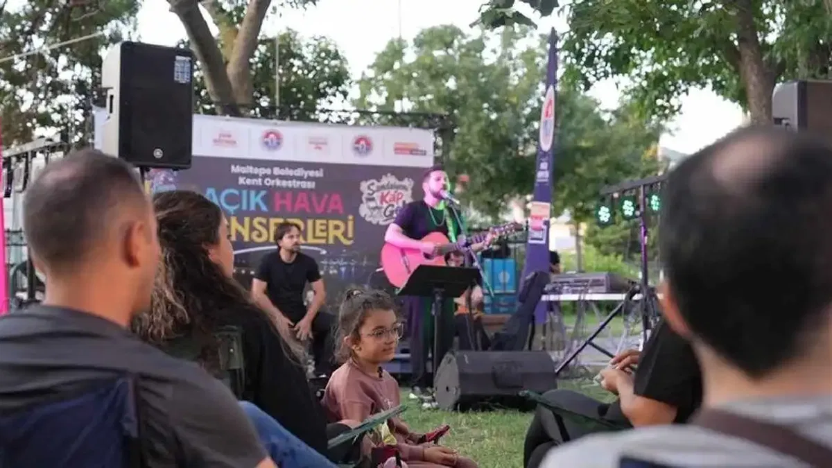 İstanbul'da Maltepe’de müzik var