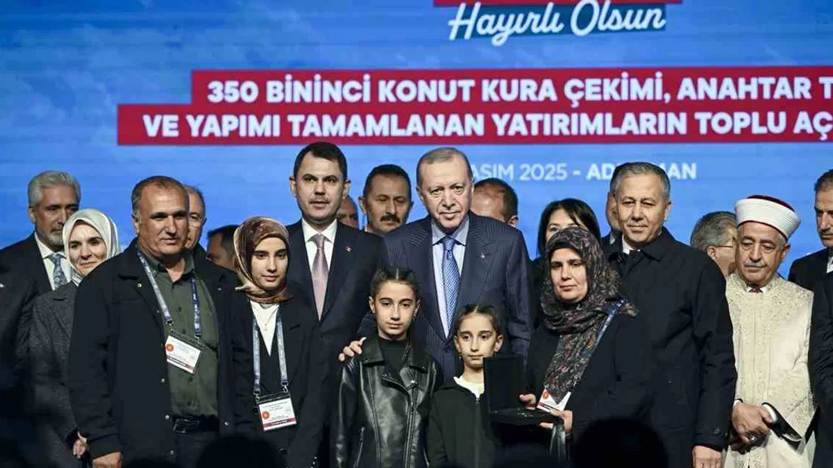 '350 bininci yuvamızın anahtarlarını teslim etmenin gururunu yaşıyoruz'