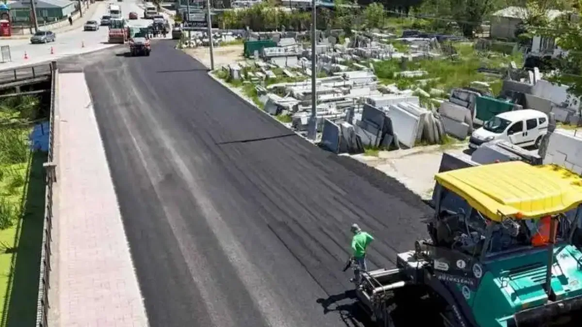 Karacasu’da asfalt çalışmaları başladı