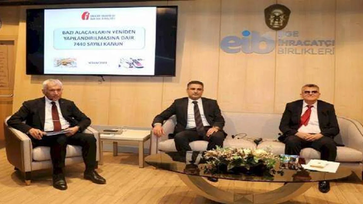 Ege İhracatçıları'na 'yapılandırma' sunumu