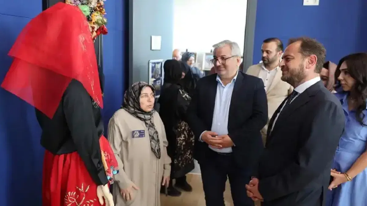 Sakarya'da bir yıllık emek sergiye dönüştü