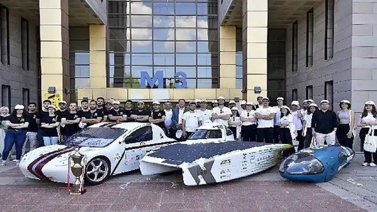 İTÜ ZES Güneş Arabası Ekibi Avustralya World Solar Challenge öncesi Türkiye turuna çıktı