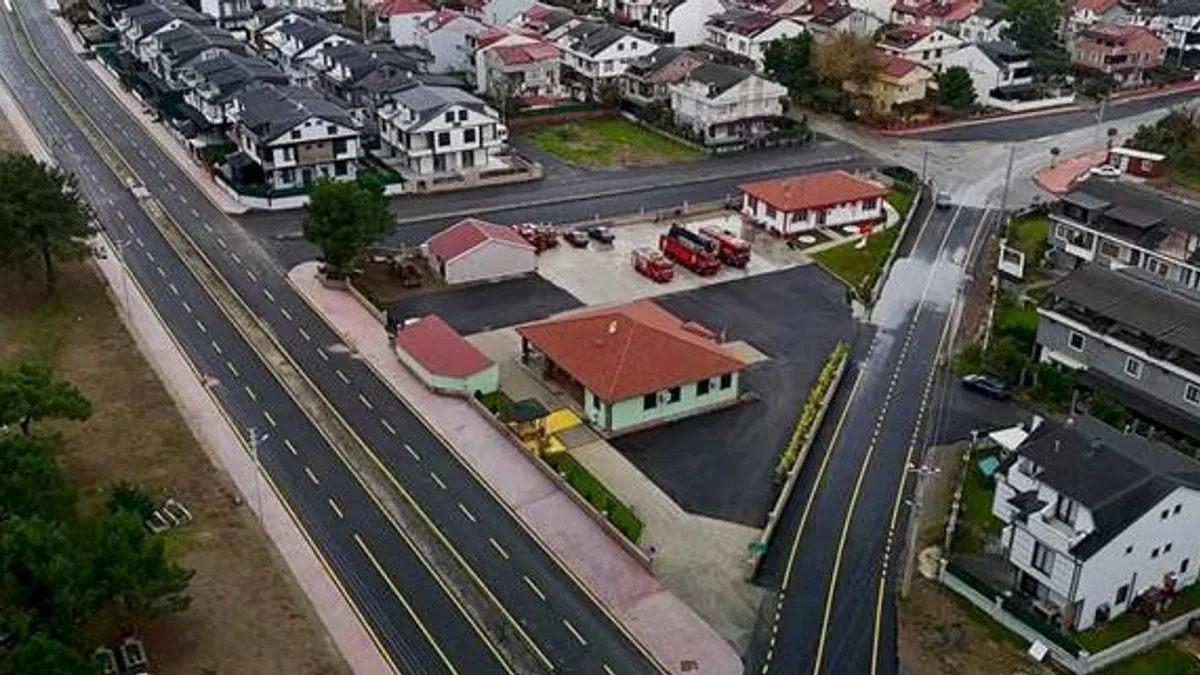 Sakarya Kocaali'de o caddenin çehresini değiştirdi