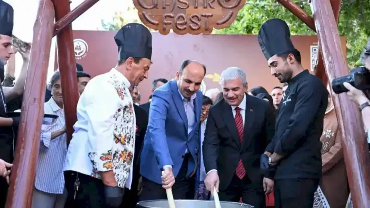 Konya'da 'GastroFest' coşkusu